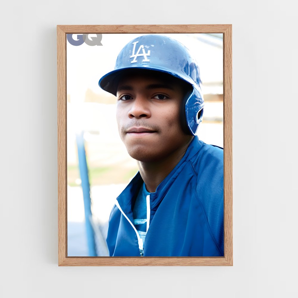 Poster Swing de Yasiel – affiche Baseball (vue 4)